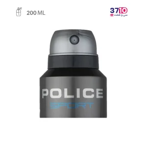 اسپری خوشبوکننده بدن مردانه پلیس مدل اسپرت Sport حجم 200 میلی لیتر عکس از نزدیک