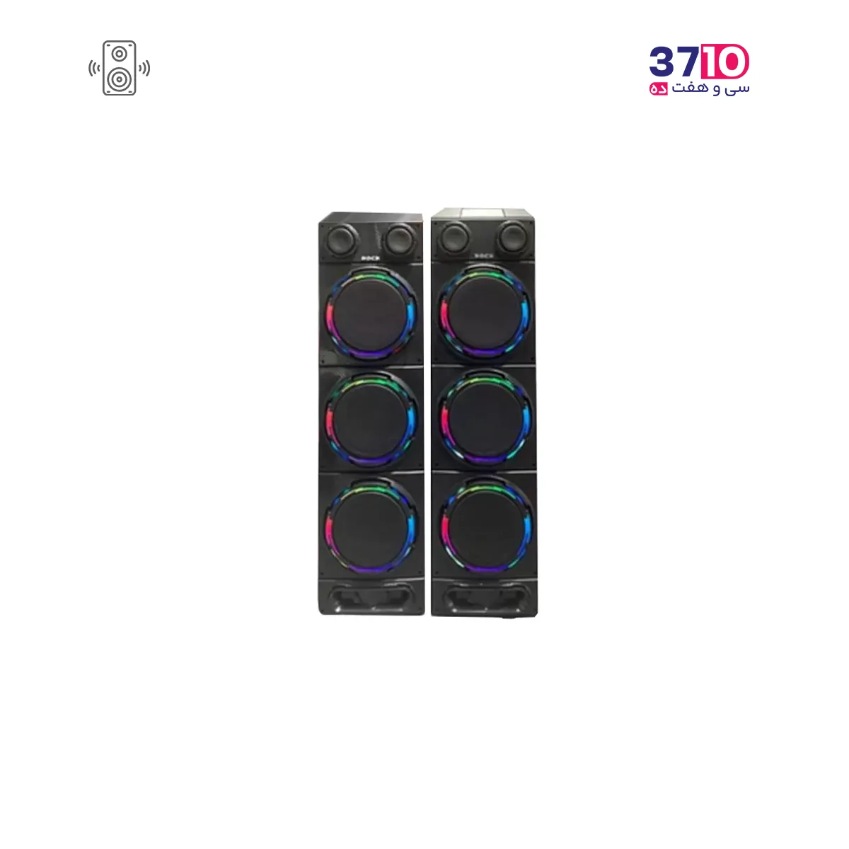Rock 3200 home speaker (1) اسپیکر خانگی راک rock 3200 عکس از روبرو