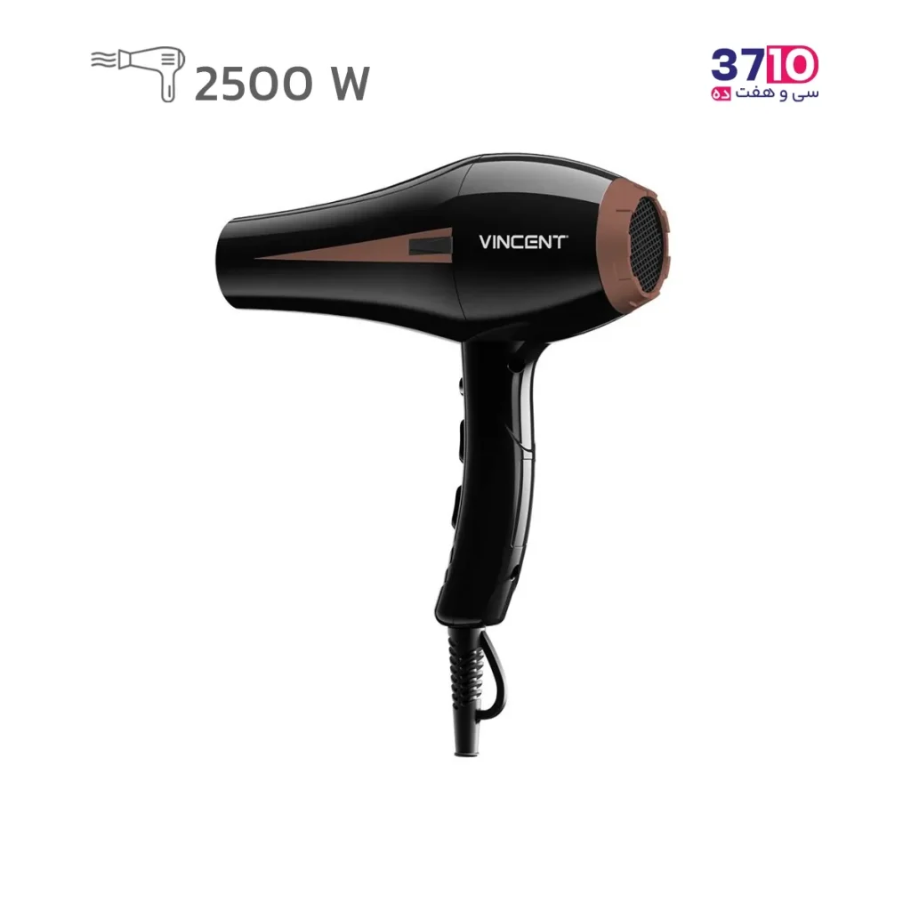 سشوار وینسنت مدل HD7326 عکس از رو به رو