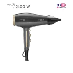 سشوار وینسنت مدل HD7324/02 رنگ گلد عکس از رو به رو با سری