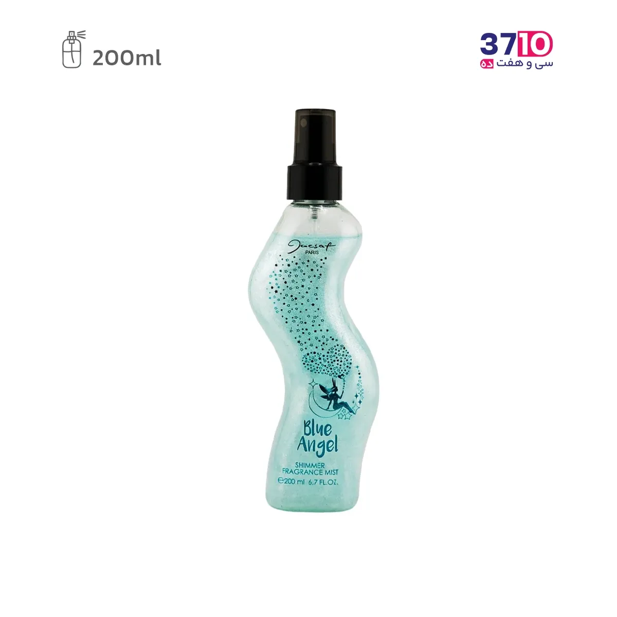 Women's-body-splash-Shine-Jacsaf-Blue-Angel-Model (2) بادی اسپلش زنانه شاین ژک ساف مدل بلو آنجل عکس محصول