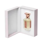 ادوپرفیوم زنانه زیفوید مدل رزگلد Rose Gold حجم 100 میلی لیتر عکس از جعبه با درب باز