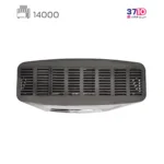 بخاری ایمن گاز مشهد مدل 14000 گرافیک الماسی طوسی بیتا B عکس از بالا