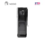 بخاری ایمن گازمشهد مدل 14000 گرافیک الماسی طوسی بیتا B عکس از کنار