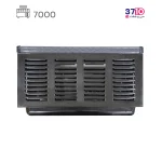 بخاری ایمن گاز مشهد مدل 14000 گرافیک الماسی طوسی بیتا B عکس از بالا