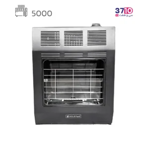 بخاری بدون دودکش ایمن گاز مشهد مدل بردیا مشکی عکس از محصول