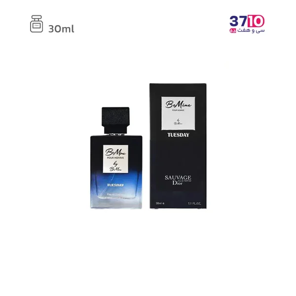 عطر جیبی مردانه بی ماین مدل تیوزدی Tuesday حجم 30 میلی لیتر عکس از محصول