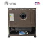 بخاری فیروزه مدل 9000 ماژولیکا چکشی مسی عکس از پشت