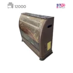 بخاری فیروزه مدل 12000 طرح گل عکس از سه رخ