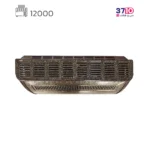 بخاری فیروزه مدل 12000 طرح گل عکس از بالا