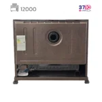 بخاری فیروزه مدل 12000 طرح گل عکس از پشت