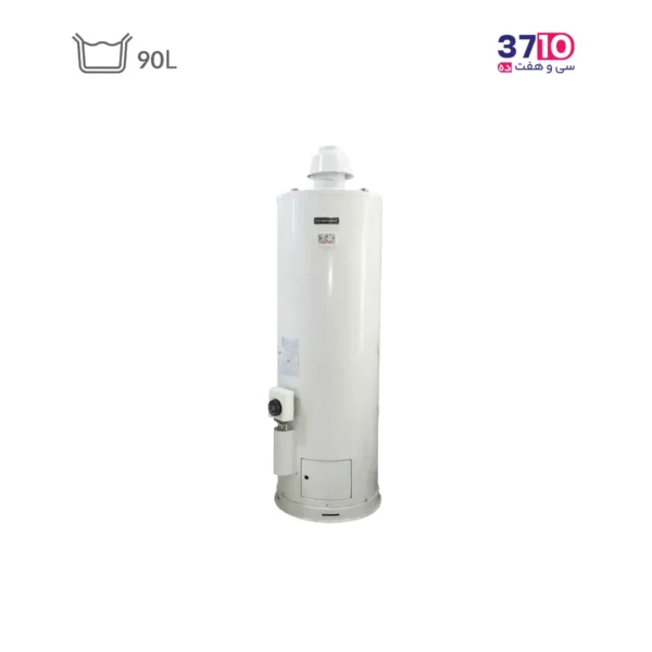  آبگرمکن گازسوز ایمن گاز مشهد مدل آرمان 90D عکس از محصول