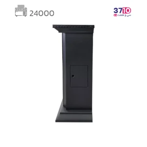 بخاری شومینه ایمن گاز مشهد 24000 طرح چدن مدل شارمین A عکس از کنار