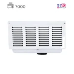 بخاری ایمن گاز مشهد مدل 7000 کودک فروزن برین C عکس از بالا