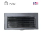 بخاری شومینه ایمن گاز مشهد 17000 طرح چدن مشکی مدل شادلین کلاسیک A عکس از بالا