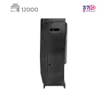 بخاری ایمن گاز مشهد مدل 12000 گرافیک ترنج طوسی بوران B عکس از کنار