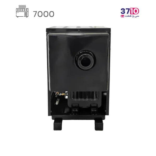 بخاری ایمن گاز مشهد مدل 7000 ساده برین A عکس از پشت