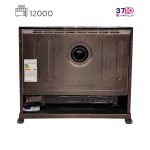 بخاری فیروزه مدل 12000 ماژولیکا چکشی مسی عکس از پشت