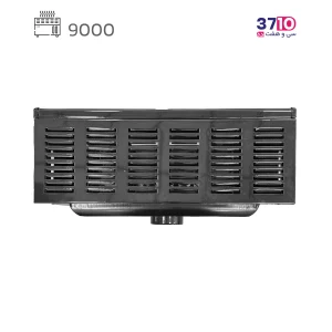 بخاری ایمن گاز مشهد مدل 9000 ساده بردنا A عکس از بالا