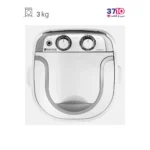 مینی واش جنرال تکنیک مدل SH-MW 3022 سفید نقره ای 3 کیلویی عکس از بالا