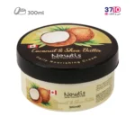 کرم مرطوب کننده کاسه ای نیوتیس حاوی عصاره نارگیل و شی باتر حجم 300 میلی لیتر-عکس از محصول