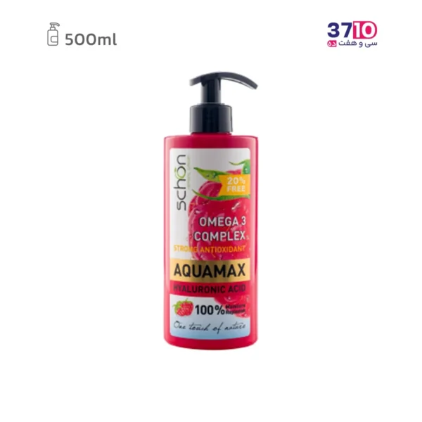 کرم آبرسان پمپی شون مدل آکوامکس امگا ۳ حجم 500 میلی لیتر-عکس اصلی