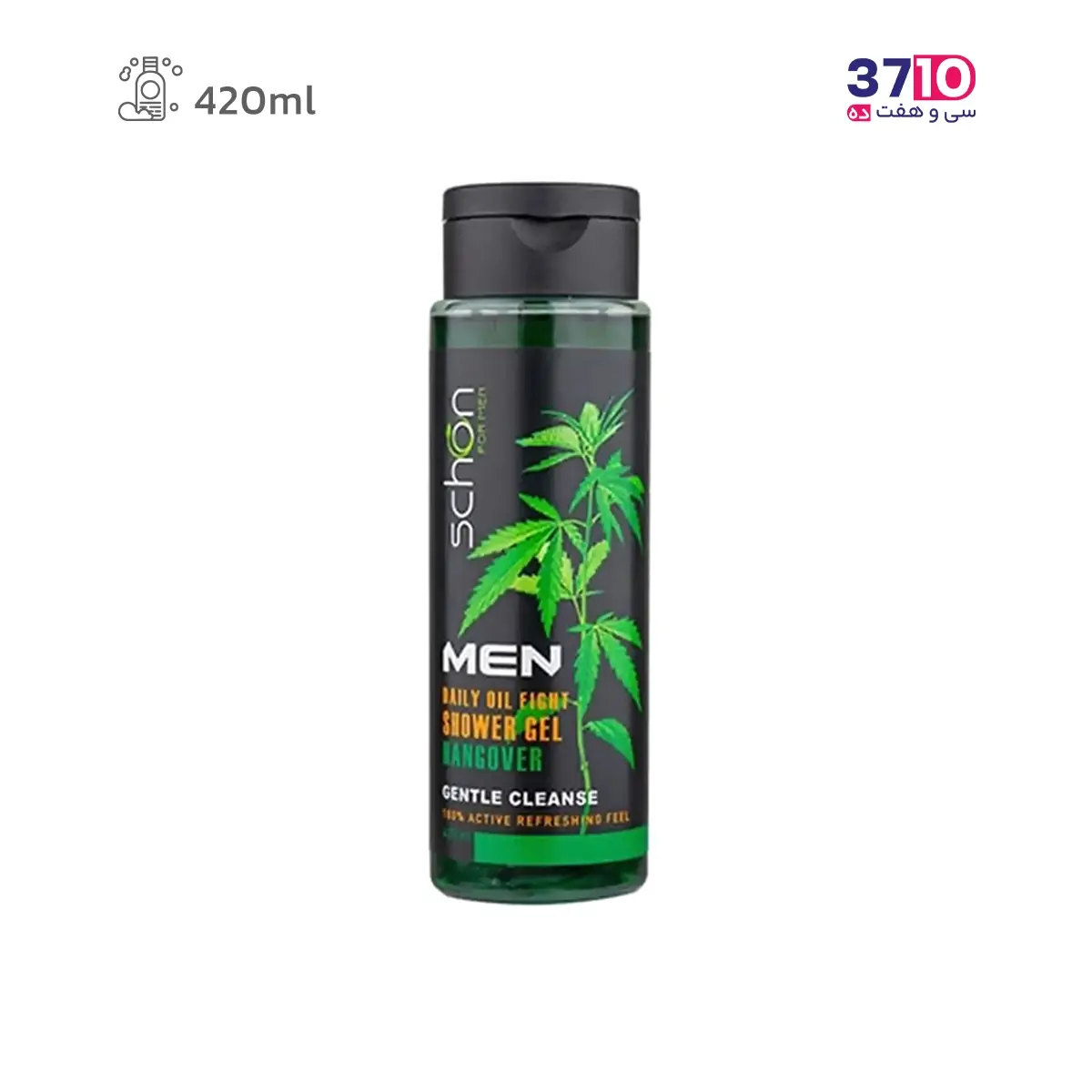 Schon Eternal Hangover Men Body Wash – 420 ml (1) شامپو بدن مردانه شون مدل اترنال هنگ اور حجم 420 میلی لیتر-عکس اول