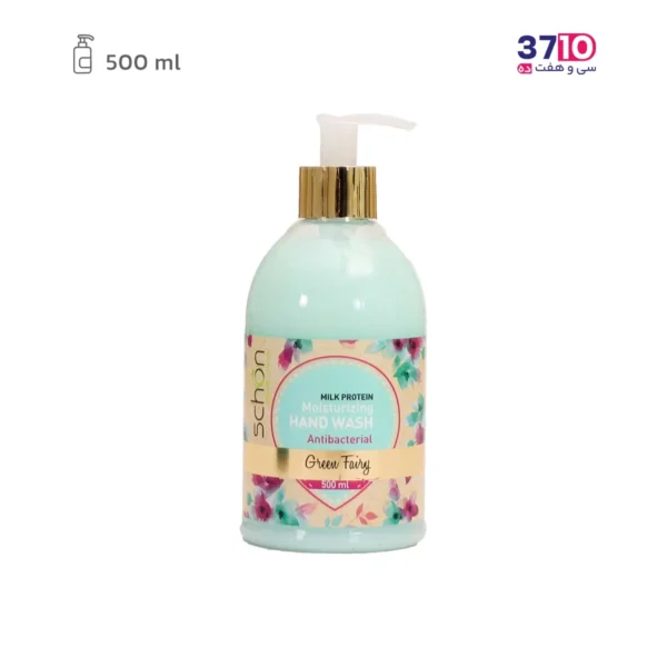مایع دستشویی کرمی پمپی شون مدل Green Fairy حجم 500 میلی لیتر-عکس اصلی