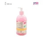 مایع دستشویی کرمی پمپی شون مدل Pink Flower حجم 500 میلی لیتر - Image 2