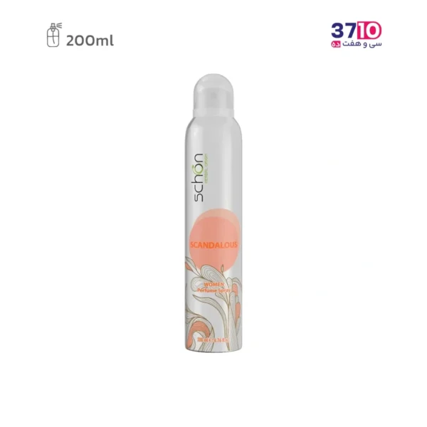 اسپری خوشبوکننده بدن زنانه شون اسکندلوس Scandalous حجم 200 میلی‌لیتر-عکس اصلی