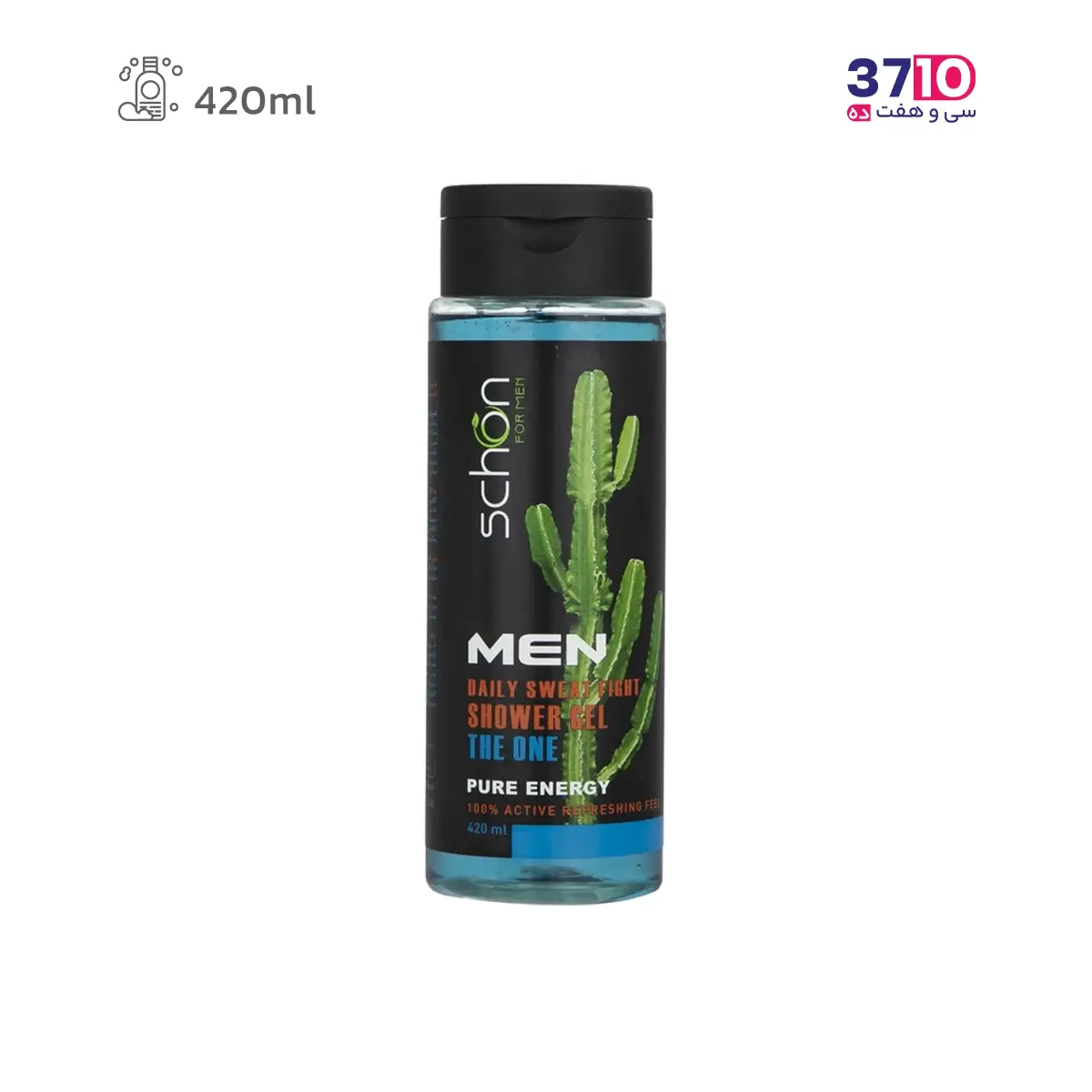 Schon The One Men Body Wash – 420 ml (1) شامپو بدن مردانه شون مدل د وان حجم 420 میلی لیتر-عکس اول