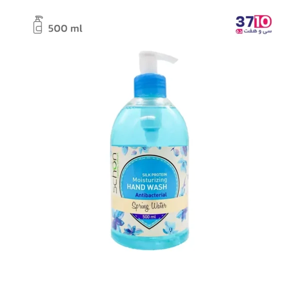 مایع دستشویی شفاف پمپی شون مدل Spring Water حجم 500 میلی لیتر -عکس اصلی