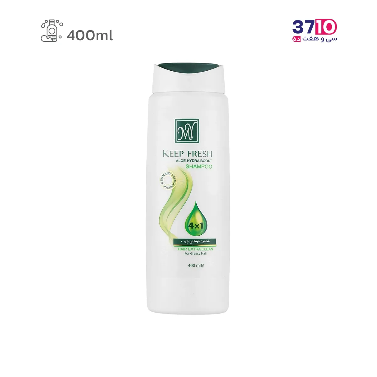 Sermay Cape Farsh Shampoo for oily hair, 400 ml (1) شامپوموی سر مای مدل کیپ فرش مناسب موهای چرب حجم 400 میلی لیتر-عکس اول