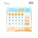 فلویید ضد آفتاب فیزیکال الارو SPF30 حجم 50 میلی لیتر - Image 5