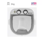 مینی واش جنرال تکنیک مدل SH-MW 3021 سفید نقره ای 3 کیلویی عکس از بالا