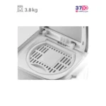 ماشین لباسشویی دو قلو جنرال تکنیک مدل SH-MW 3820 سفید طلایی 3.8 کیلویی عکس از نزدیک