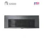 بخاری شومینه ایمن گاز مشهد 32000 طرح چدن مشکی مدل شارین کلاسیک A عکس از بالا