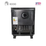 بخاری ایمن گاز مشهد مدل 8000 گرافیک الماسی طوسی برنا B عکس از پشت