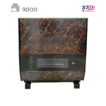 بخاری ایمن گاز مشهد مدل 9000 گرافیک آذرخش قهوه ای بردنا B عکس از محصول