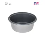 پلوپز پارس خزر دیجیتال DMC101P چهار نفره سفید عکس از دیگ