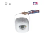 پلوپز پارس خزر دیجیتال DMC101P چهار نفره سفید عکس از کاتالوگ