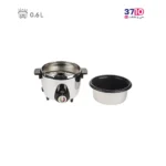 پلوپز پارس خزر مدل RC-61TS دو نفره استیل عکس از کالا