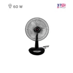 پنکه رومیزی پارس خزر مدل FDR-RIMA مشکی کنترل دار عکس از کالا