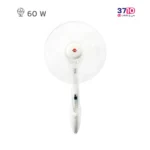 پنکه دیواری پارس خزر مدل ZAFI کنترل دار سفید عکس از محصول