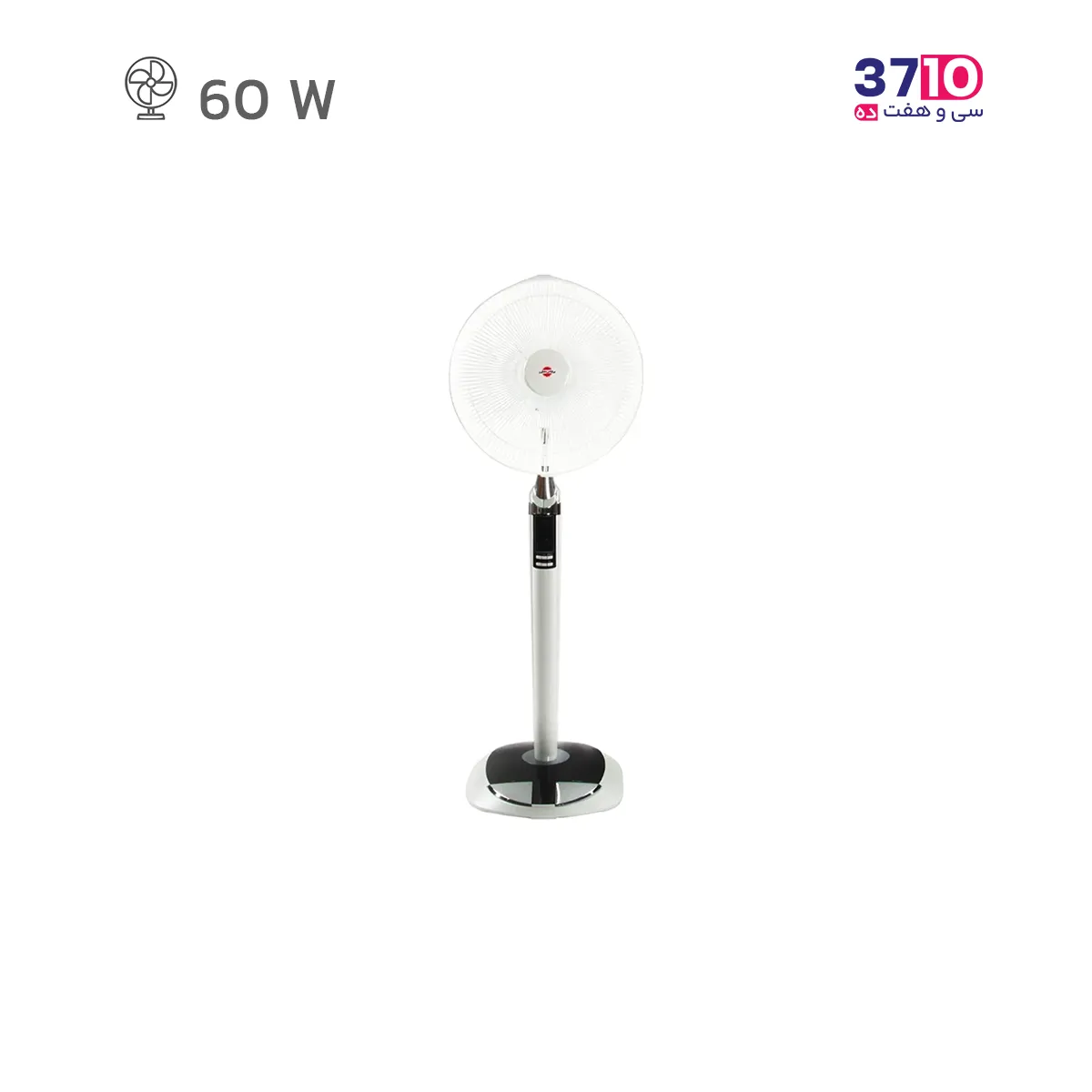 ParsKhazar-long-base-fan-FSR-SHIBA-with-white-controller-1 پنکه پایه بلند پارس خزر مدل FSR-SHIBA کنترل دار سفید عکس از محصول