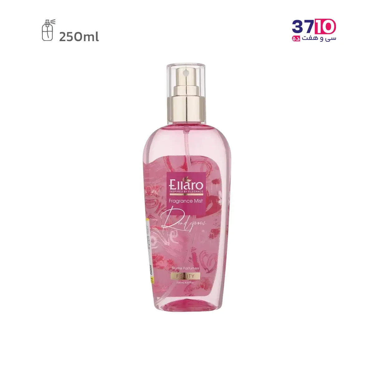 Rendezvous-Ellaro-women's-body-splash-volume-250ml(1) بادی اسپلش زنانه الارو مدل Rendezvous حجم 250 میلی لیتر -عکس اصلی