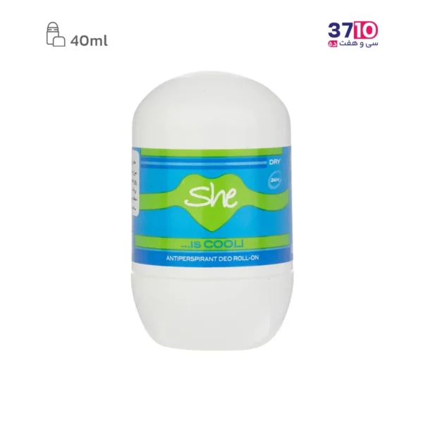 رول ضد تعریق زنانه شی She مدل Cool حجم 40 میلی لیتر -عکس اصلی