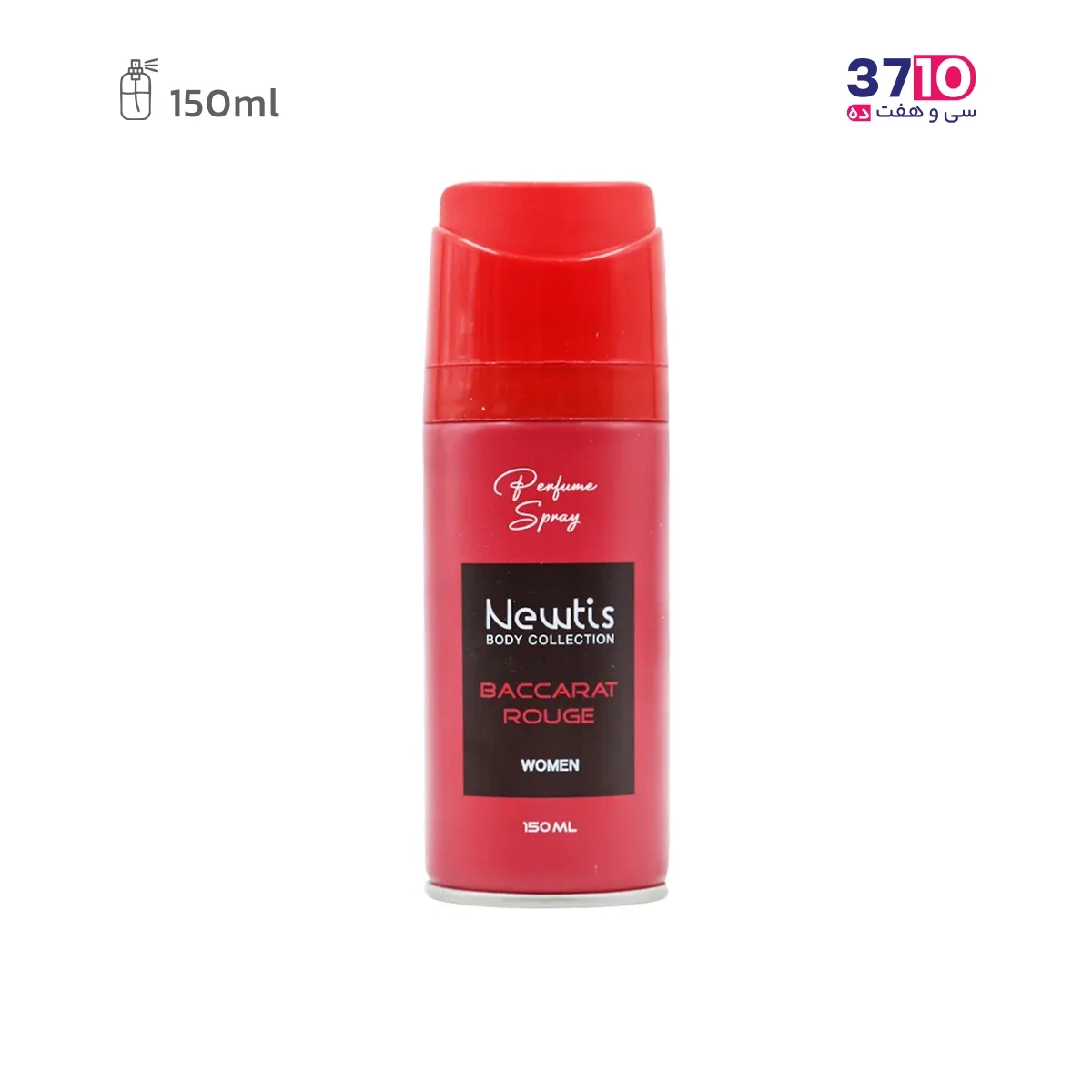 newtis woman deodorant spray baccarat rouge (1) اسپری خوشبو کننده بدن زنانه نیوتیس مدل Baccarat Rouge حجم 150 میلی لیتر-عکس اصلی