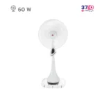 پنکه پایه بلند پارس خزر مدل ES-4070RWKAI سفید کنترل دار عکس از محصول