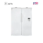 یخچال فریزر دوقلو پارس PARS مدل 1700 با آبسردکن (اوان پلاس) عکس از محصول